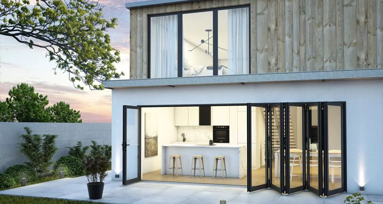 Folding Door Display