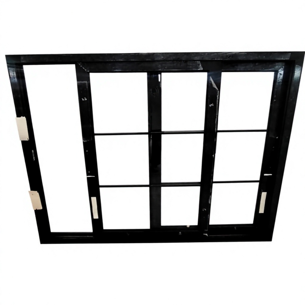 Aluminum Sliding Window Commercial Shop Front Storefront Building Entrance Mall Showroom