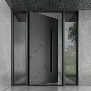 Modern Minimalist Aluminum Pivot Entry Door