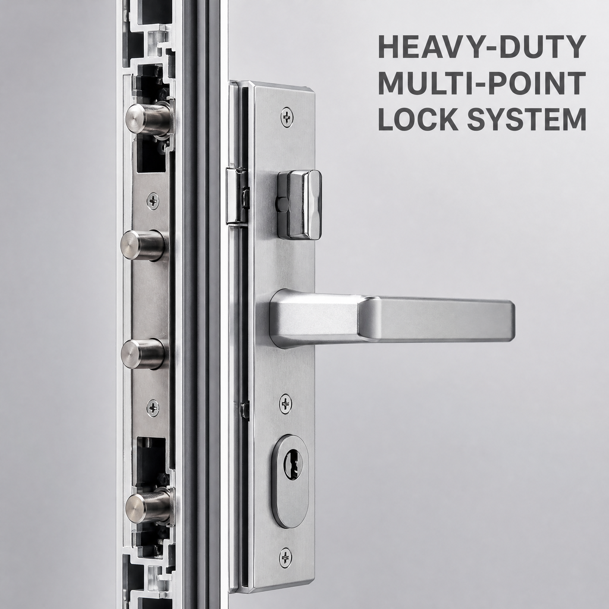 Miami NOA Approved Aluminum Alloy Hinged Door Impact Resistant Hurricane Proof Double Glass Exterior Front Door For House Villa