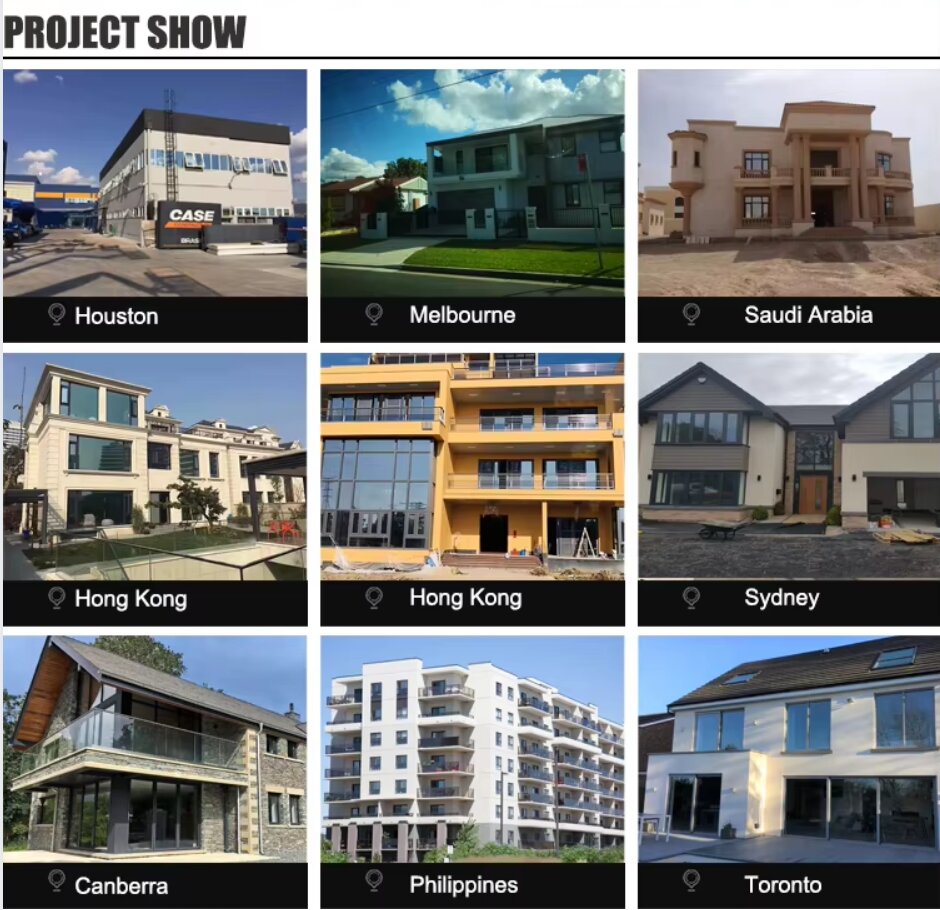 NFRC CE AS2047 Slim Frame Aluminium Casement windows With Screens For House Aluminum Tilt Turn Awning Windows