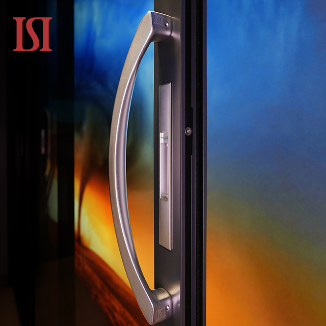 Top Brand Customized Aluminum Sliding Glass Doors Double Glazed Tempered Glass Energy Efficient Modern Design For Bedroom Use
