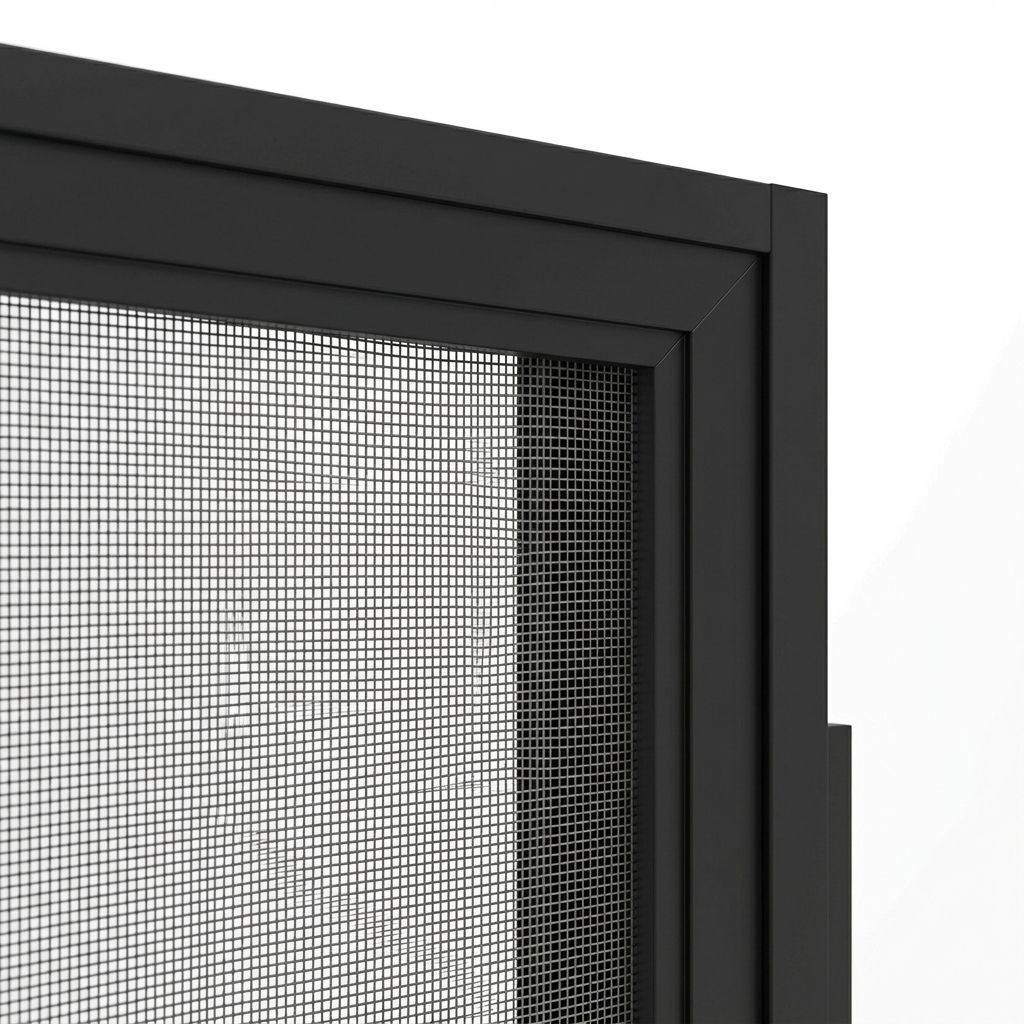 High Quality Three Track Six Panel Sliding Door Screen Mesh Insect Net Aluminum Tempered Glass Panoramic Slim Profile