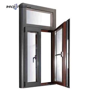 Imagery Swing Opening Double Glass Casement Window
