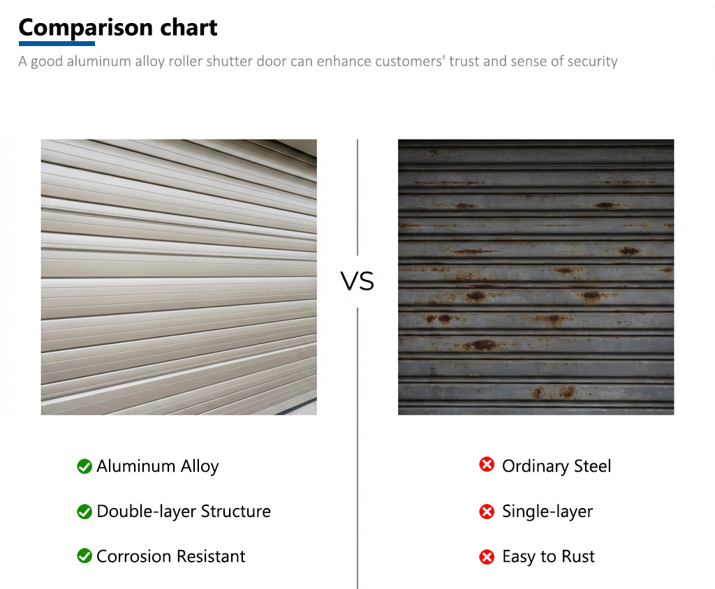 Aluminum Roller Shutter Door System