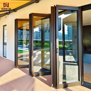 Modern Aluminum Interior Partition Folding Door Soundproof