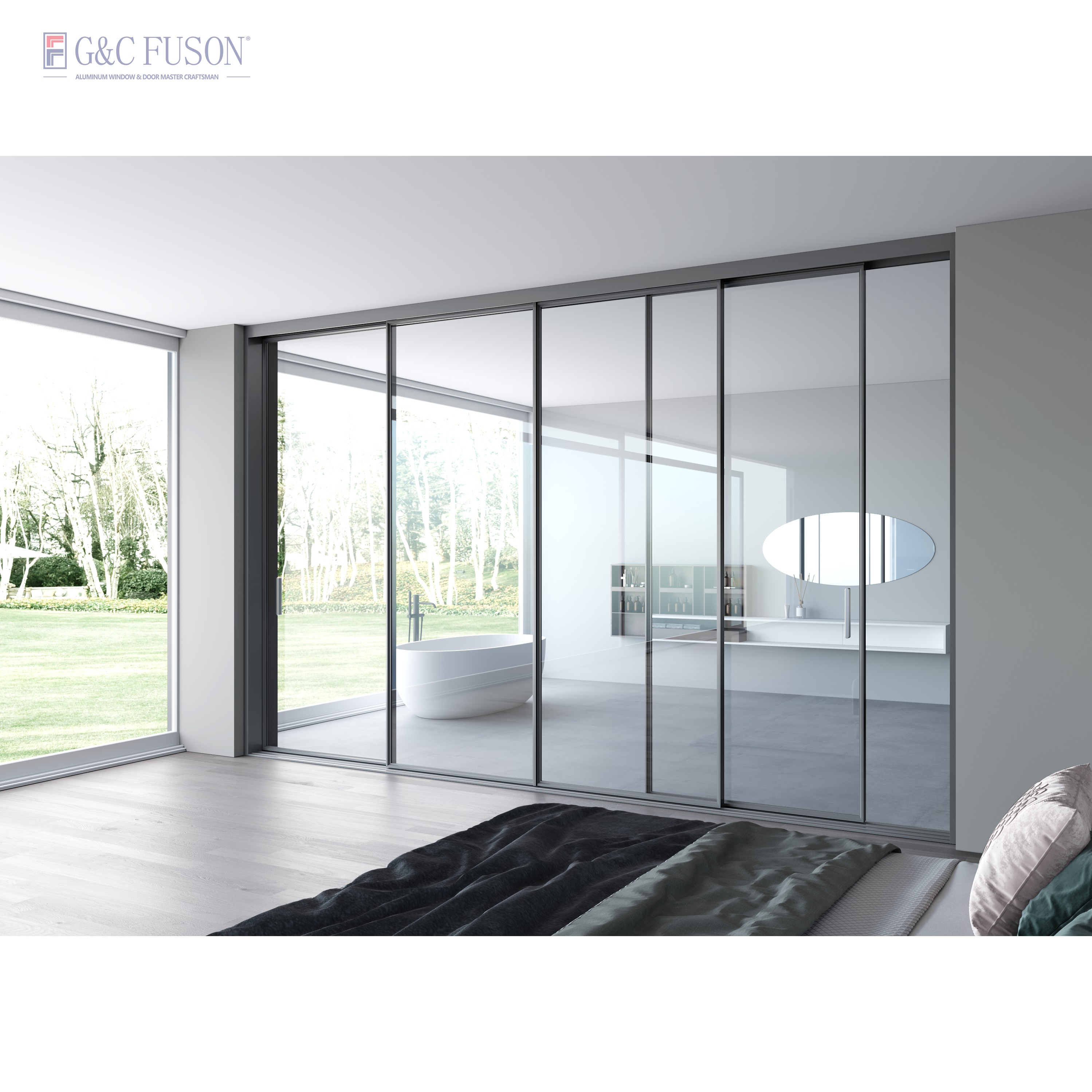 Wholesale Hot Style House Exterior Thermal Break Aluminium Profiles Glass Window And Door Heavy Duty Patio Sliding Doors