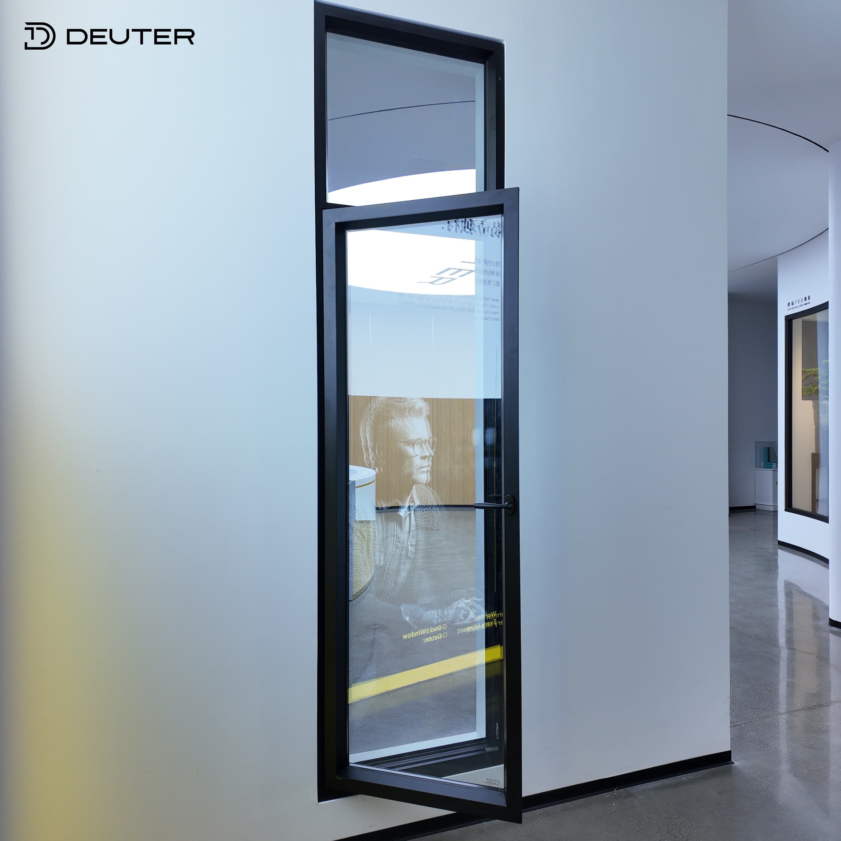 2.0mm Flush Design Aluminum Windows Thermal Break Triple Sealing High Performance Acoustic for Luxury Villa Construction Project