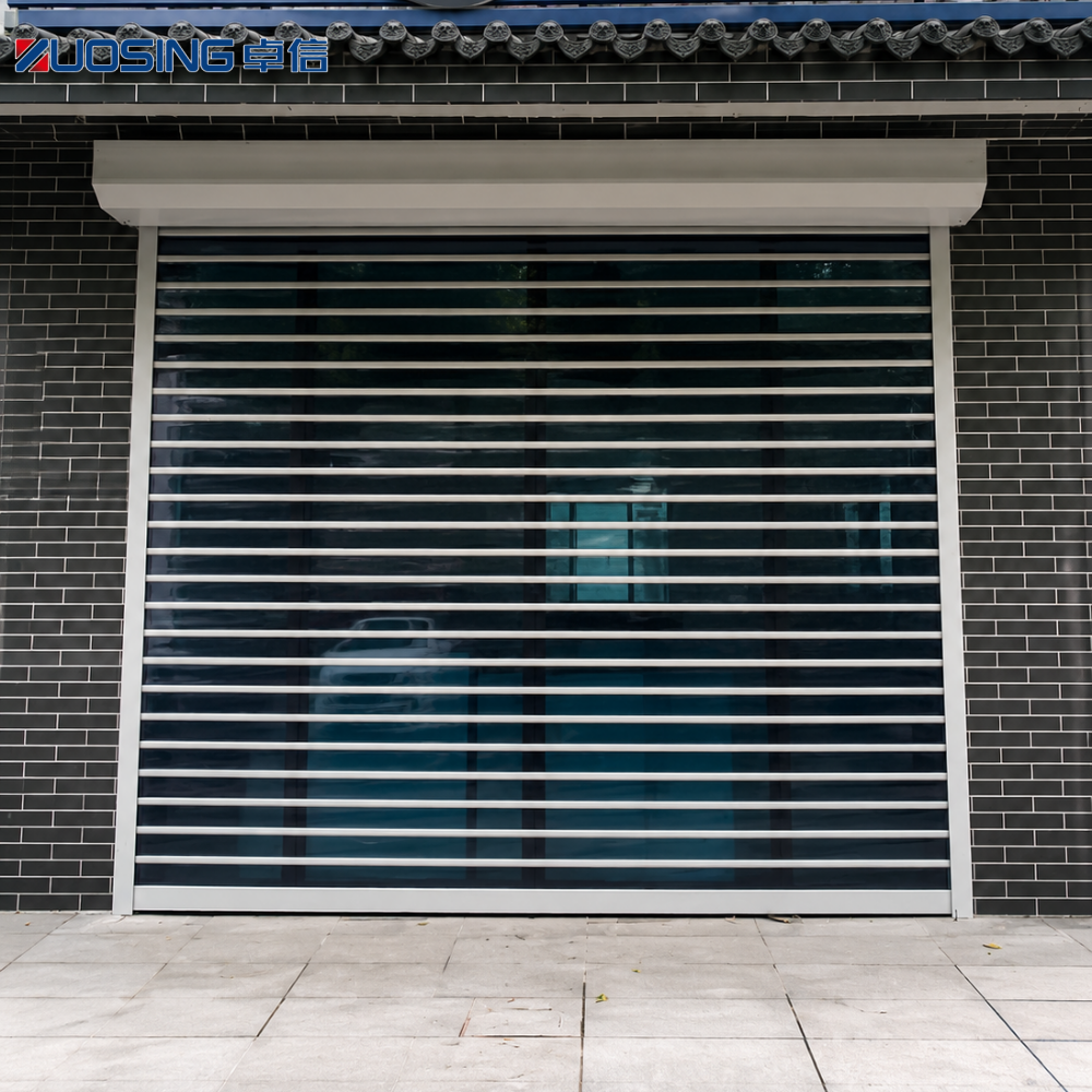 Heavy Duty Industrial Grade Aluminum Rolling Steel Door for Commercial Building Security and Factory Warehouse Protection