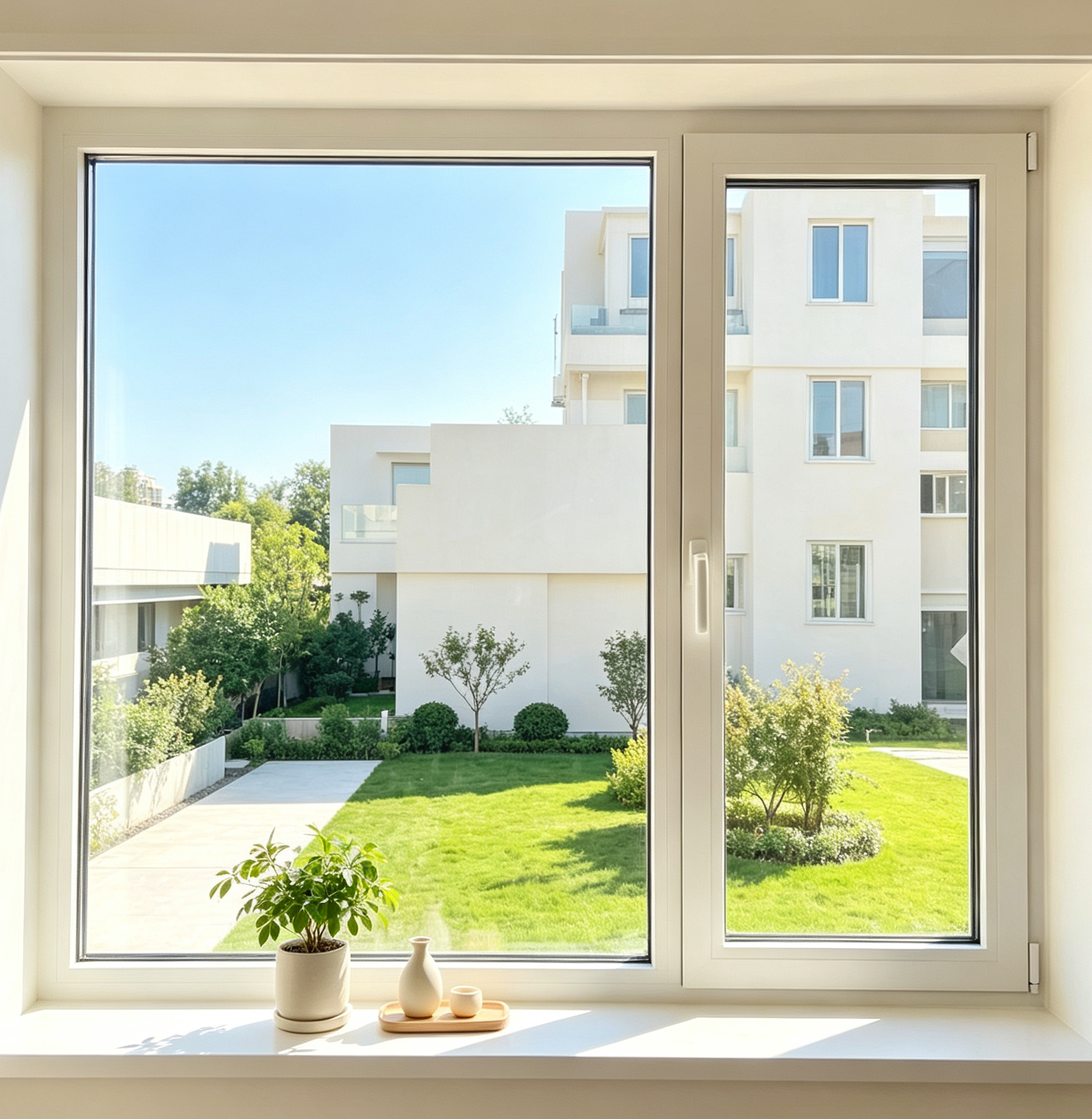 Factory Workshop Bottom Hung Aluminum Casement Window Double Glazed Ventilation Dustproof