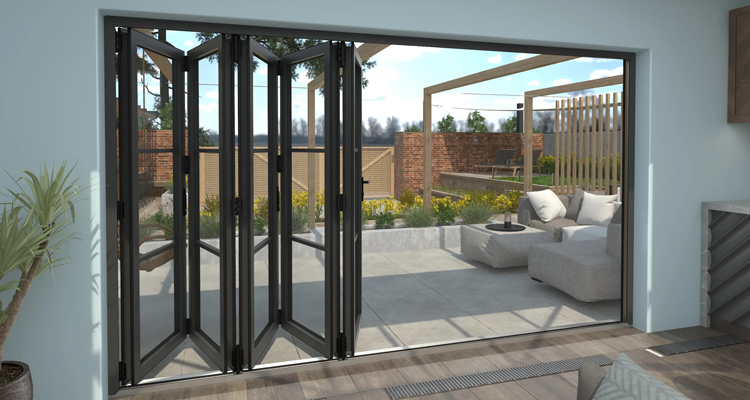 Folding Door Display