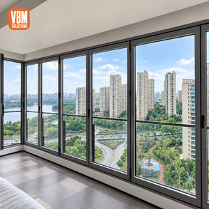 Soundproof Double Tempered Aluminium Bifold System