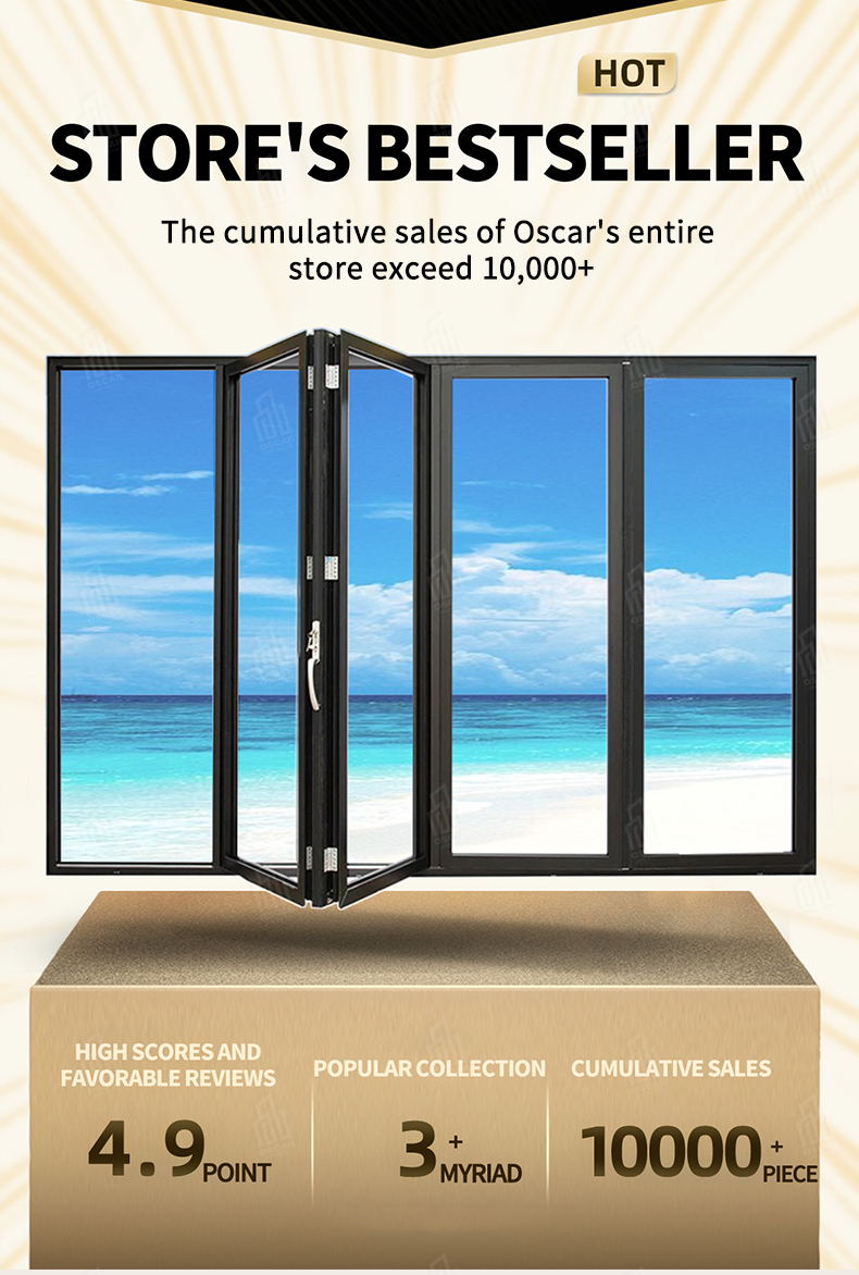 Aluminum Folding Door Configuration 2