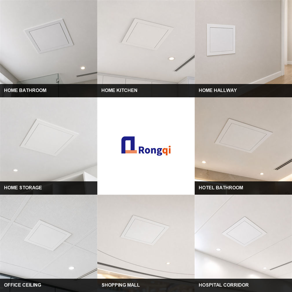 Access Panel Ceiling Aluminium Frame Magnetic Press Latch Inspection Door Wall Service Hatch Custom Size