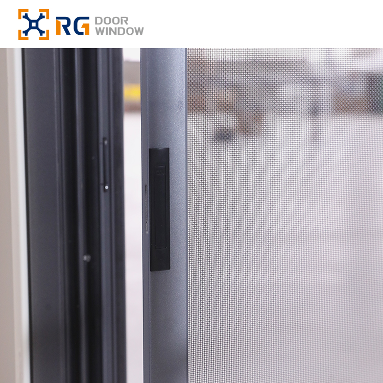 RG65 2025 New Hot Selling Custom Aluminum Thermal Insulation Windproof Open to Inside Aluminum Casement Windows