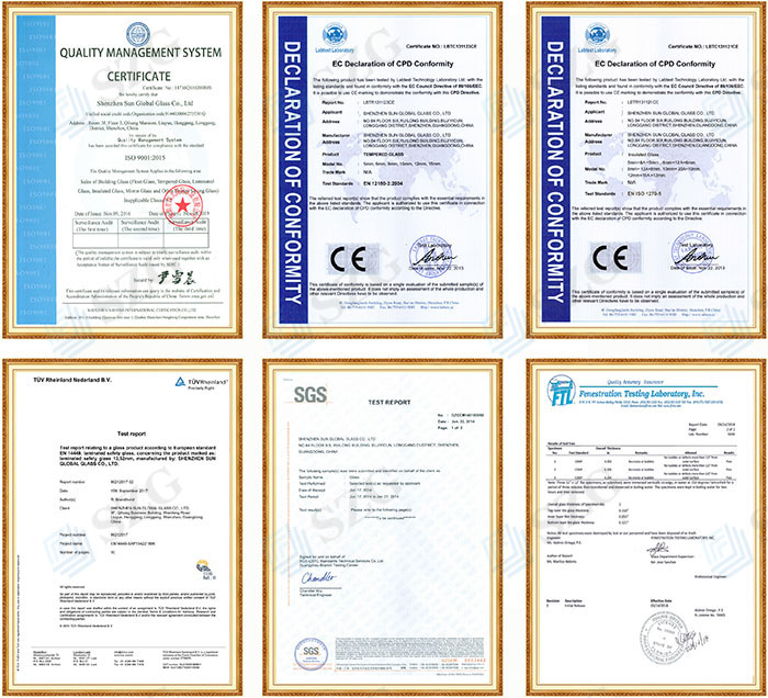 Factory Certifications