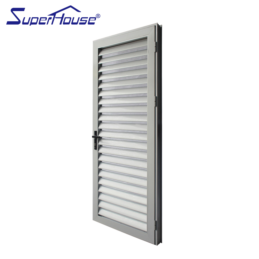 AS 2047 NFRC Standard Aluminum Louver Hinged Door