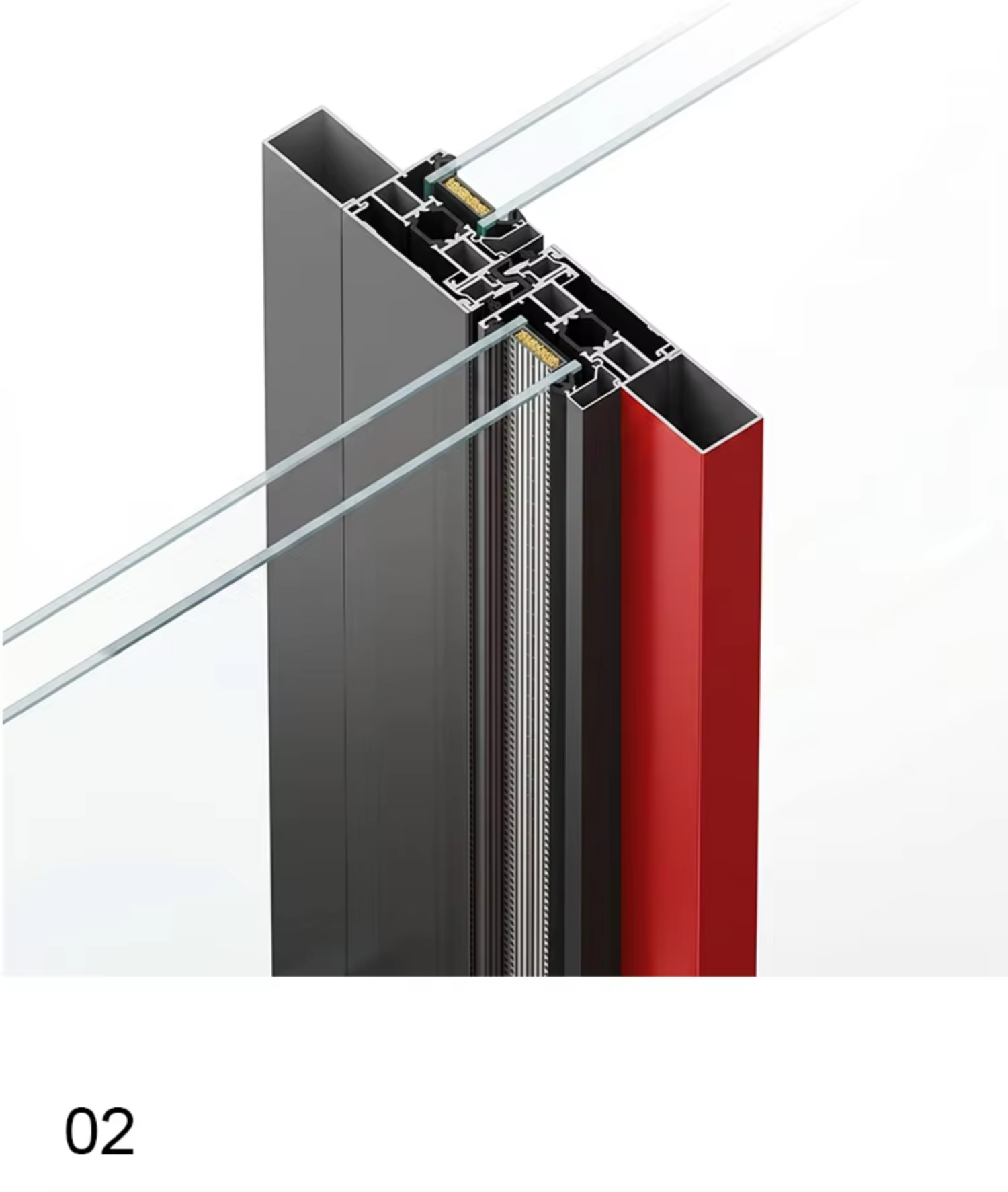 French Style Aluminum Sliding Doors with Grid Design Patio Door - Hurricane Rated Wind Load