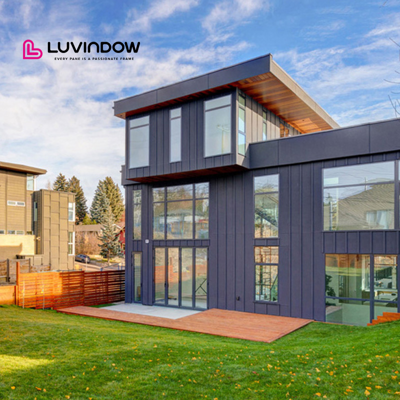 Energy Efficient Slim Frame Tilt Turn Windows Aluminum Modern Home Renovation Narrow Frame Hanging Hospital Apartment