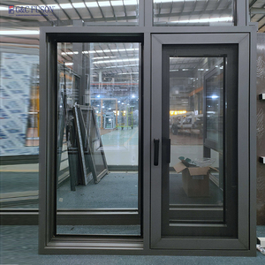 Fuson Thermal Break Aluminum Double Glazed French Casement Windows