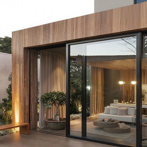 Heavy Duty Oversized Aluminum Alloy Sliding Door