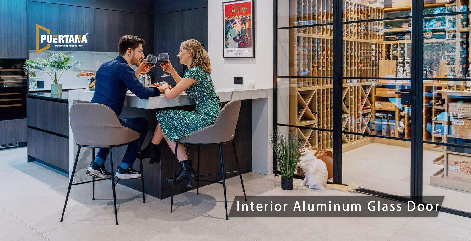 Interior Aluminum Glass Door