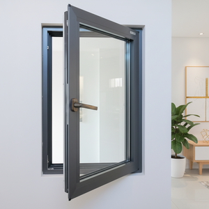 European Style Energy Star Energy Efficient Thermal Break Aluminium Triple Glazed Aluminum Passive House Windows