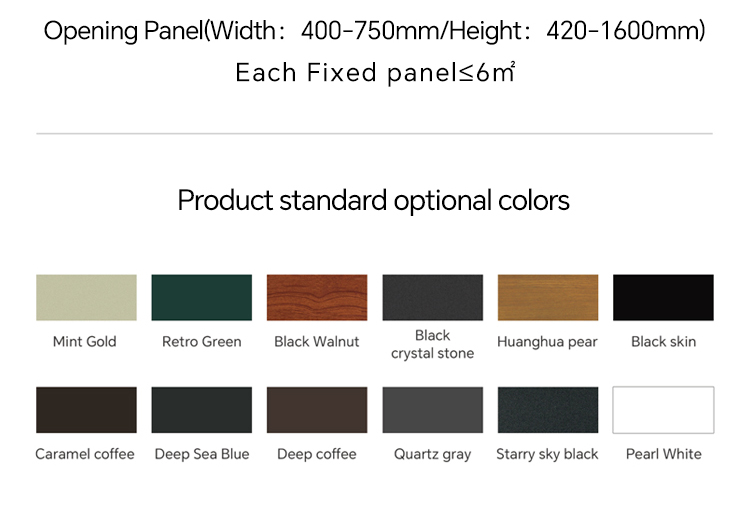 Color & Finish Options
