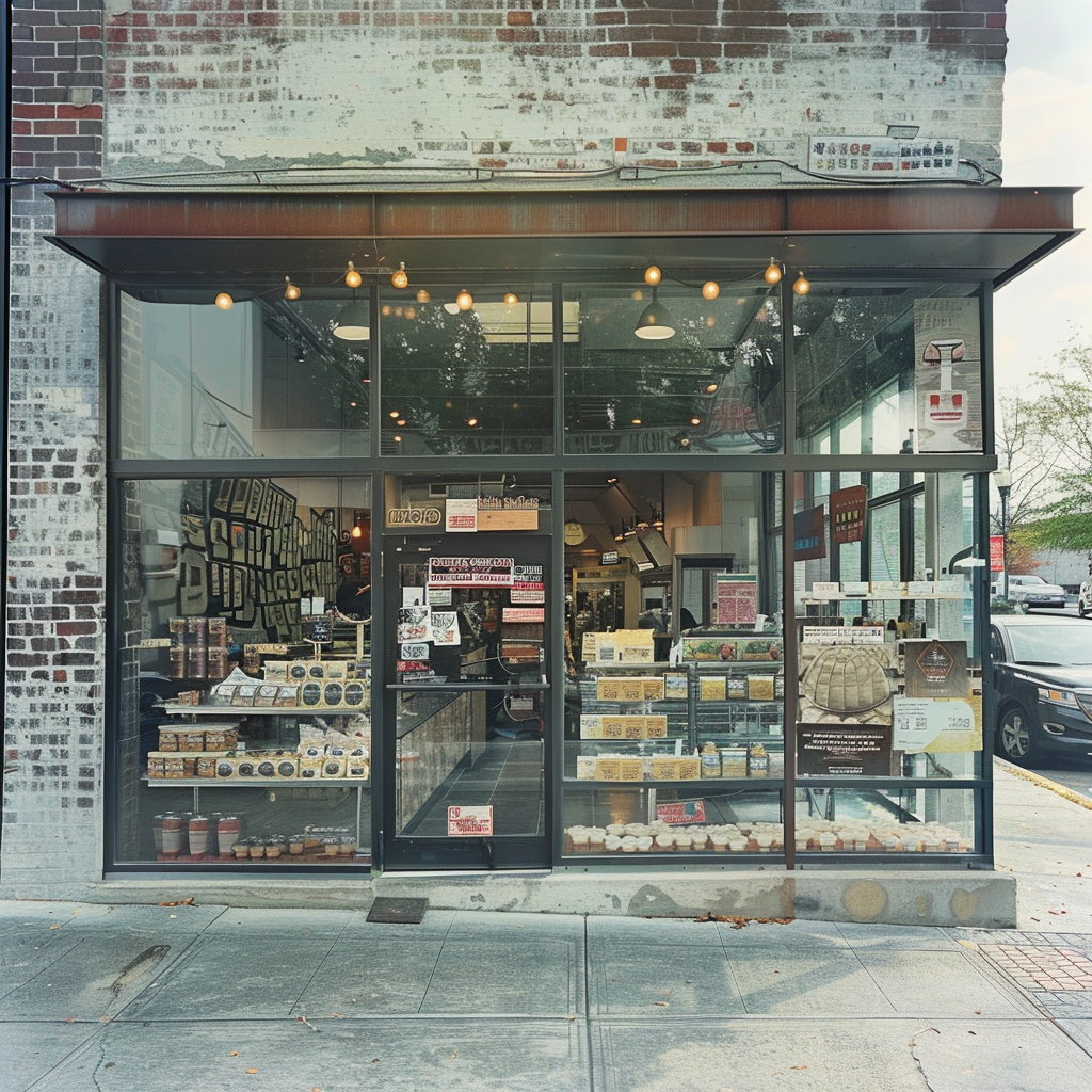 Store Front Door Factory Price Commercial Doors Slidng System Aluminum Frame Tempered Glass Storefront Door