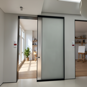 Best Selling Internal Invisible Sliding Glass Doors with Aluminum Frame