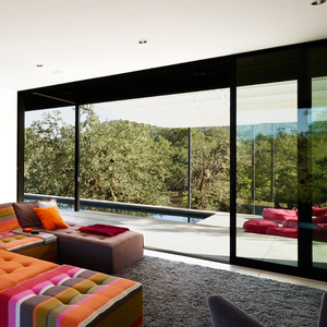 Modern Aluminum Bifold Sliding Glass Patio Door