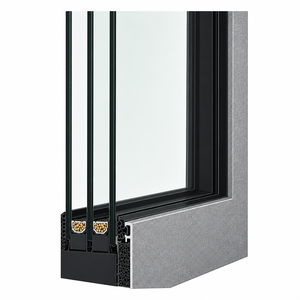 Aluminum Narrow Frame Double Glazed Casement Window