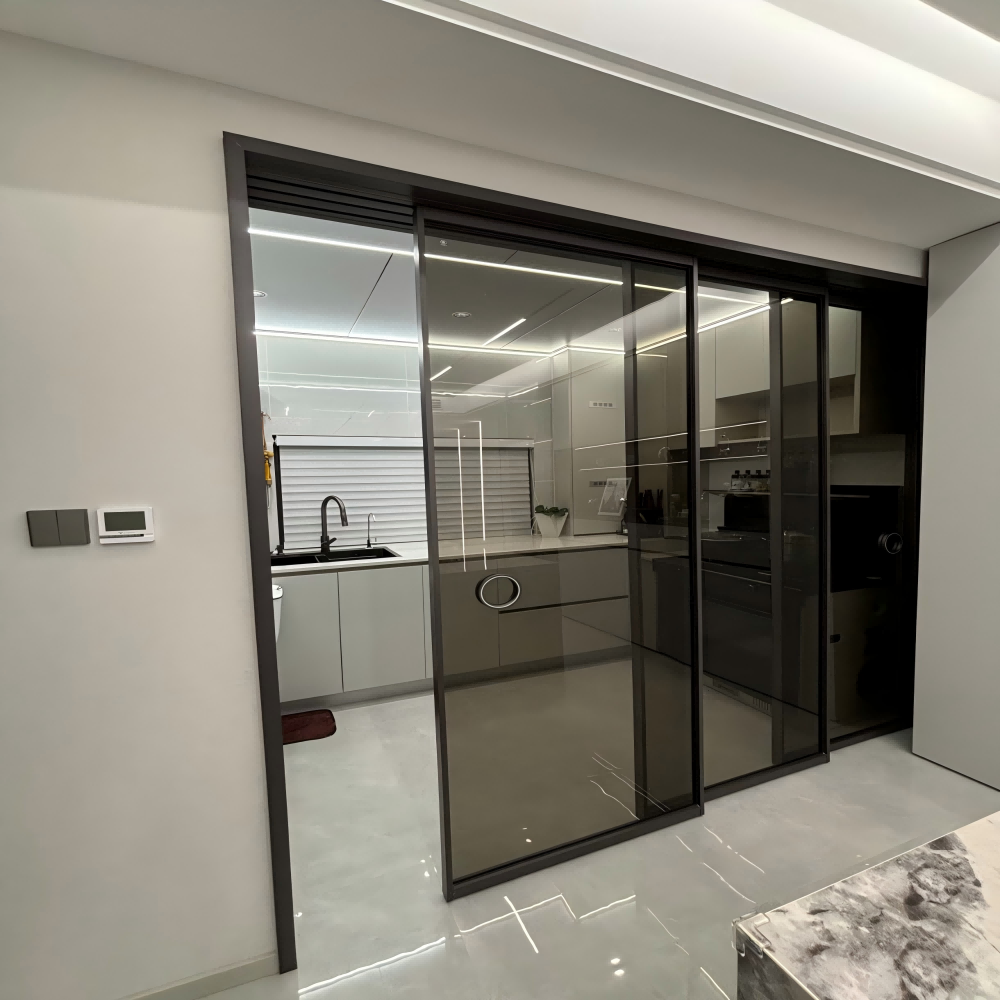Aluminum Glass Sliding Door System