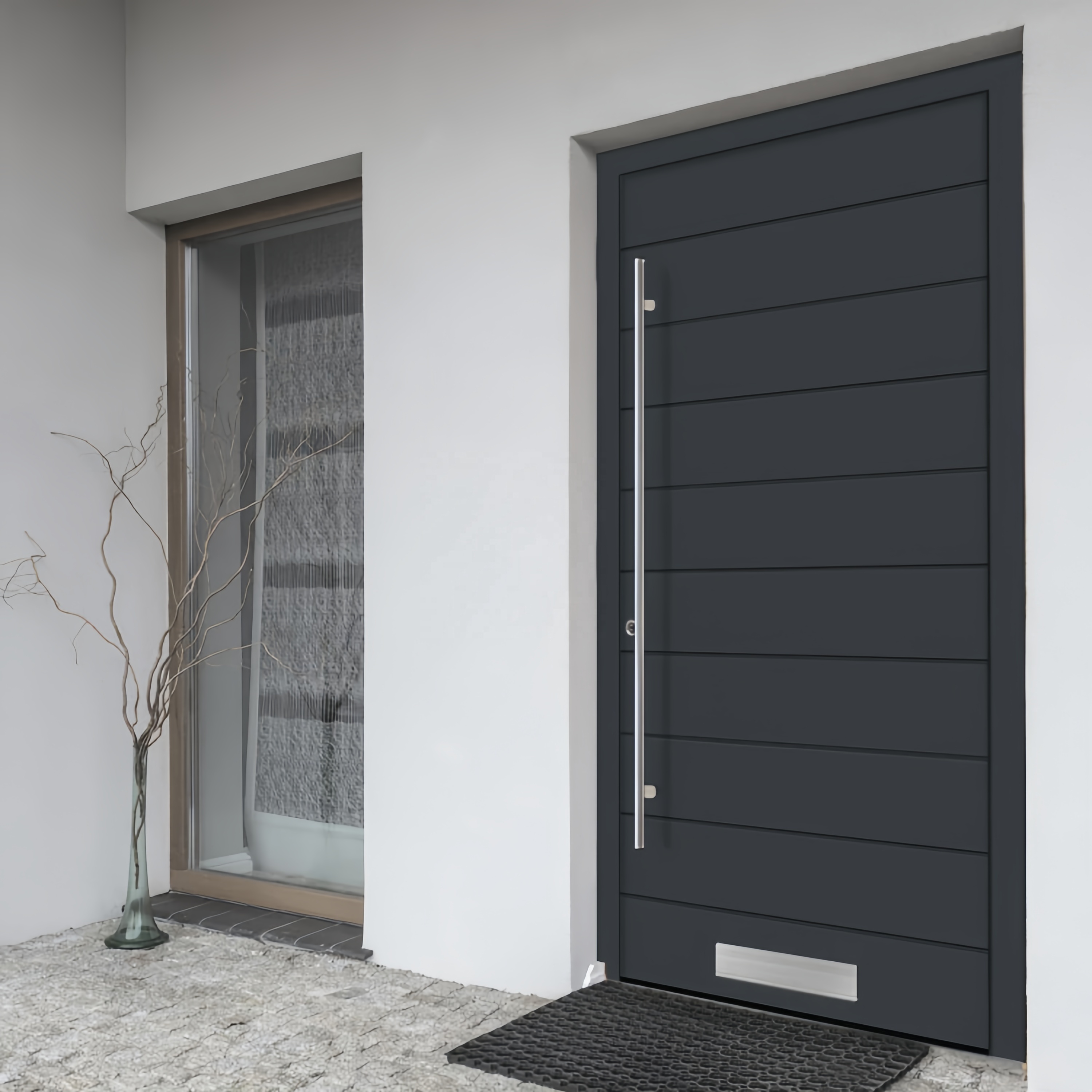 Standard Front Entry Main Exterior Interior Other Doors Handle Casement Door Aluminum Security Entrance Pivot Doors