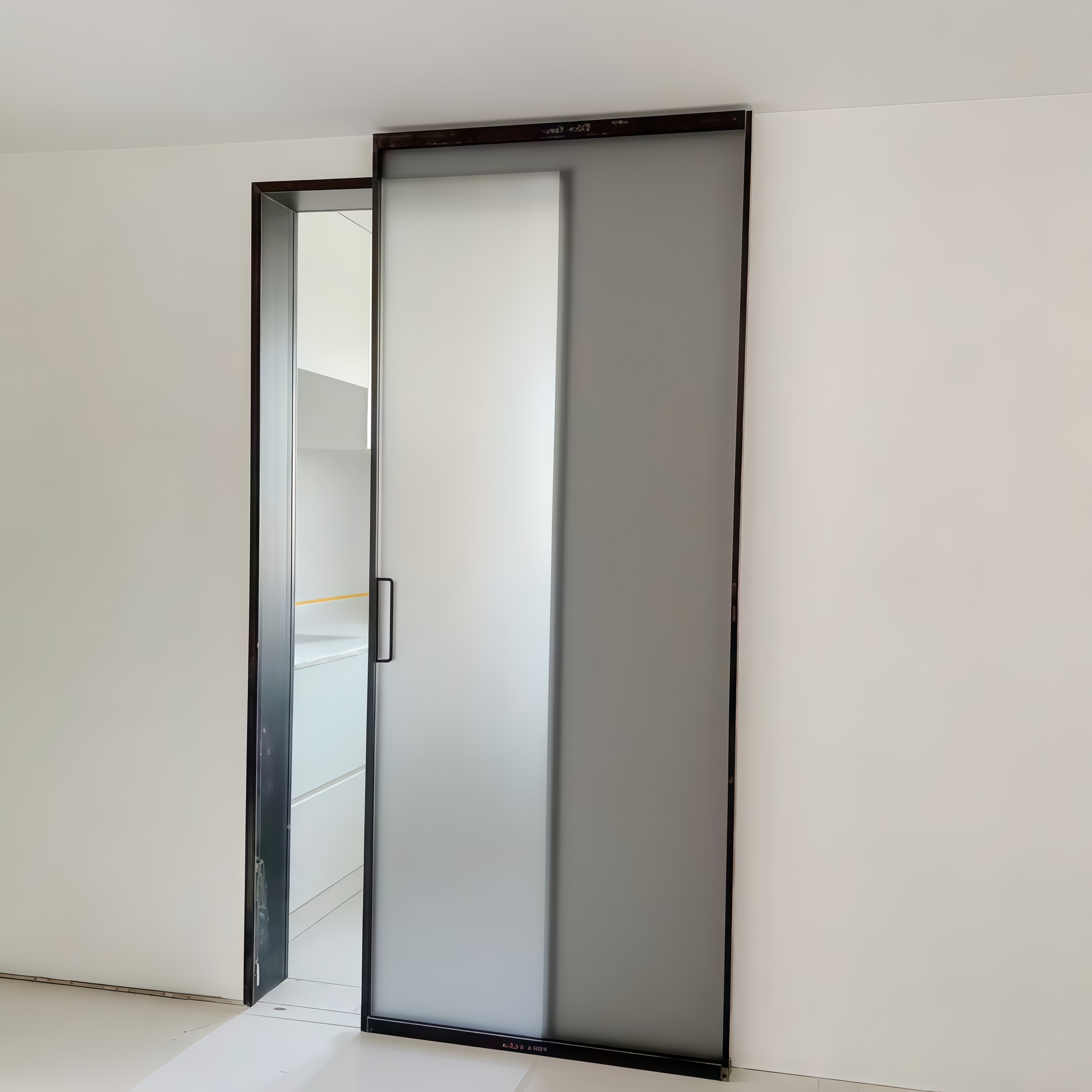 Best Selling Internal Invisible Sliding Glass Doors with Aluminum Frame for Modern Minimalist Home Interior