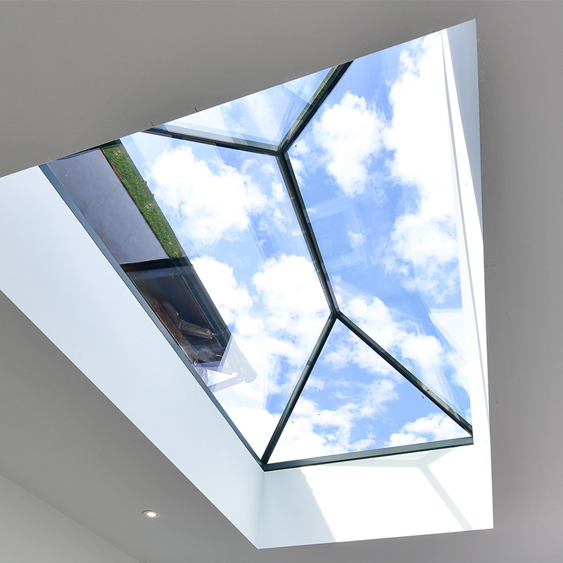 Hihaus New Custom Thermal Break Aluminium Glass Skylight Dormer Roof Window