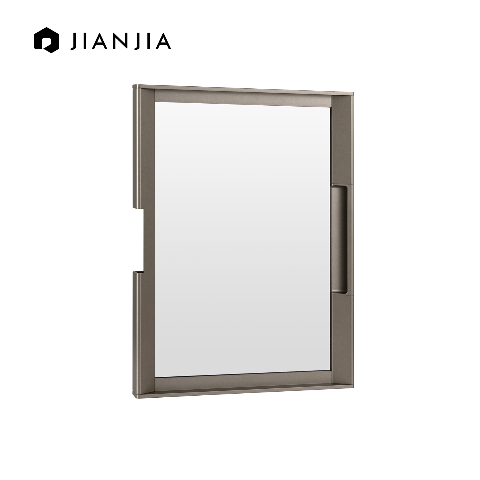 Wholesale Wardrobe Kitchen Cabinet Glass Aluminum Frame Door for Home Decoration