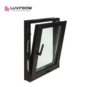 Ultra Slim Profile High Security Customizable Aluminum Tilt Turn Windows For North American