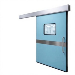 Cleanroom Sliding Door Medical Isolation Door Aluminum Alloy Swing Sliding Hybrid Door