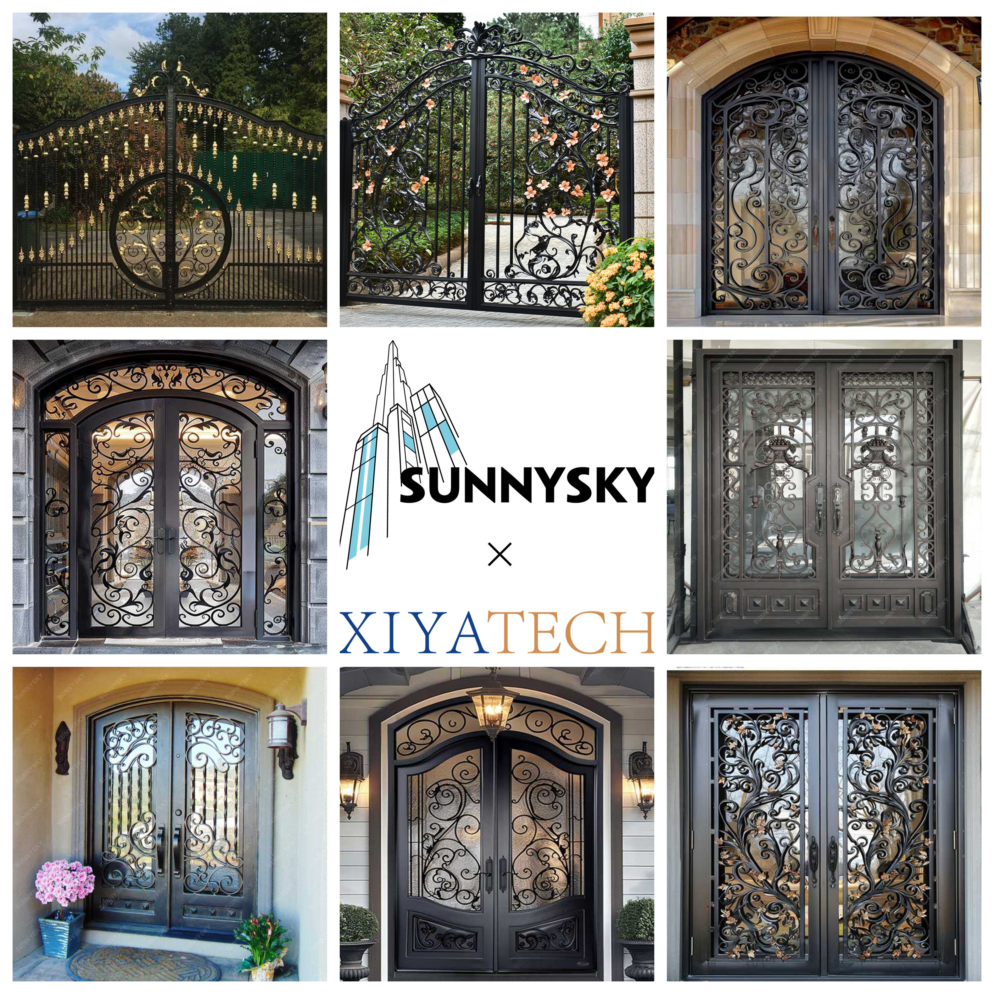 Wrought Iron Door Detail