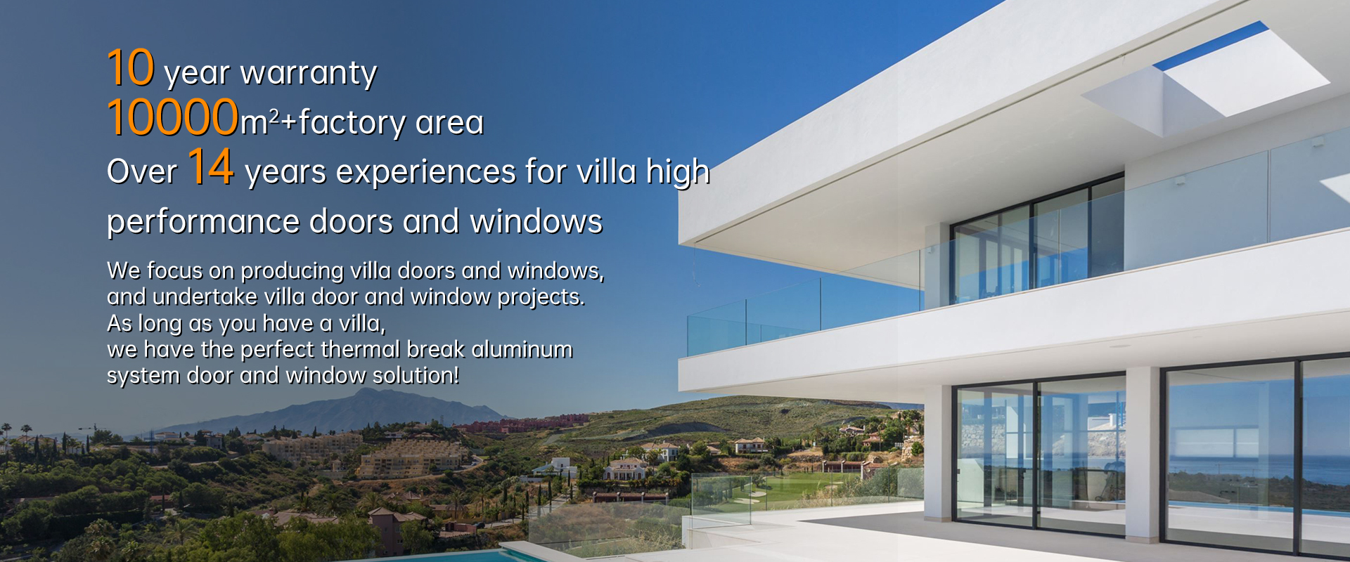 Aluminum Casement Doors Banner