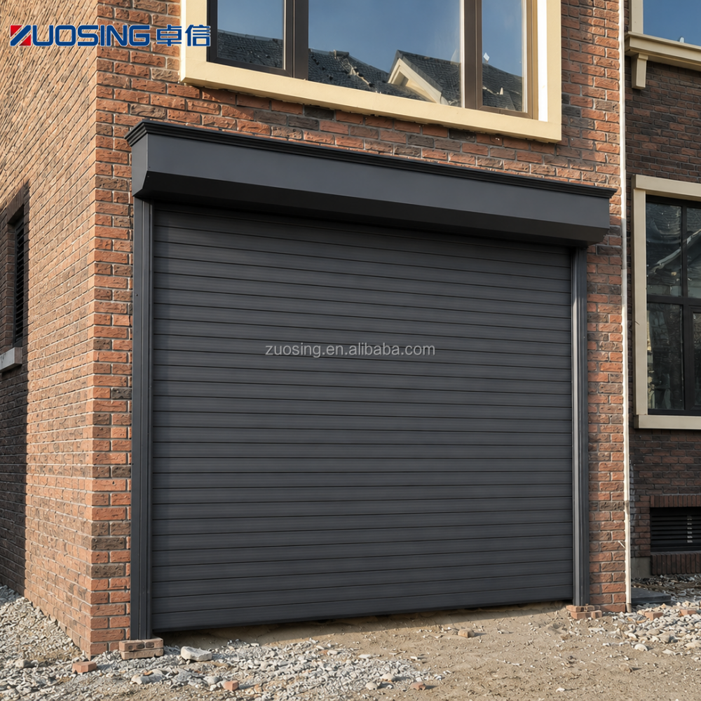 Heavy Duty Industrial Grade Aluminum Rolling Steel Door for Commercial Building Security and Factory Warehouse Protection