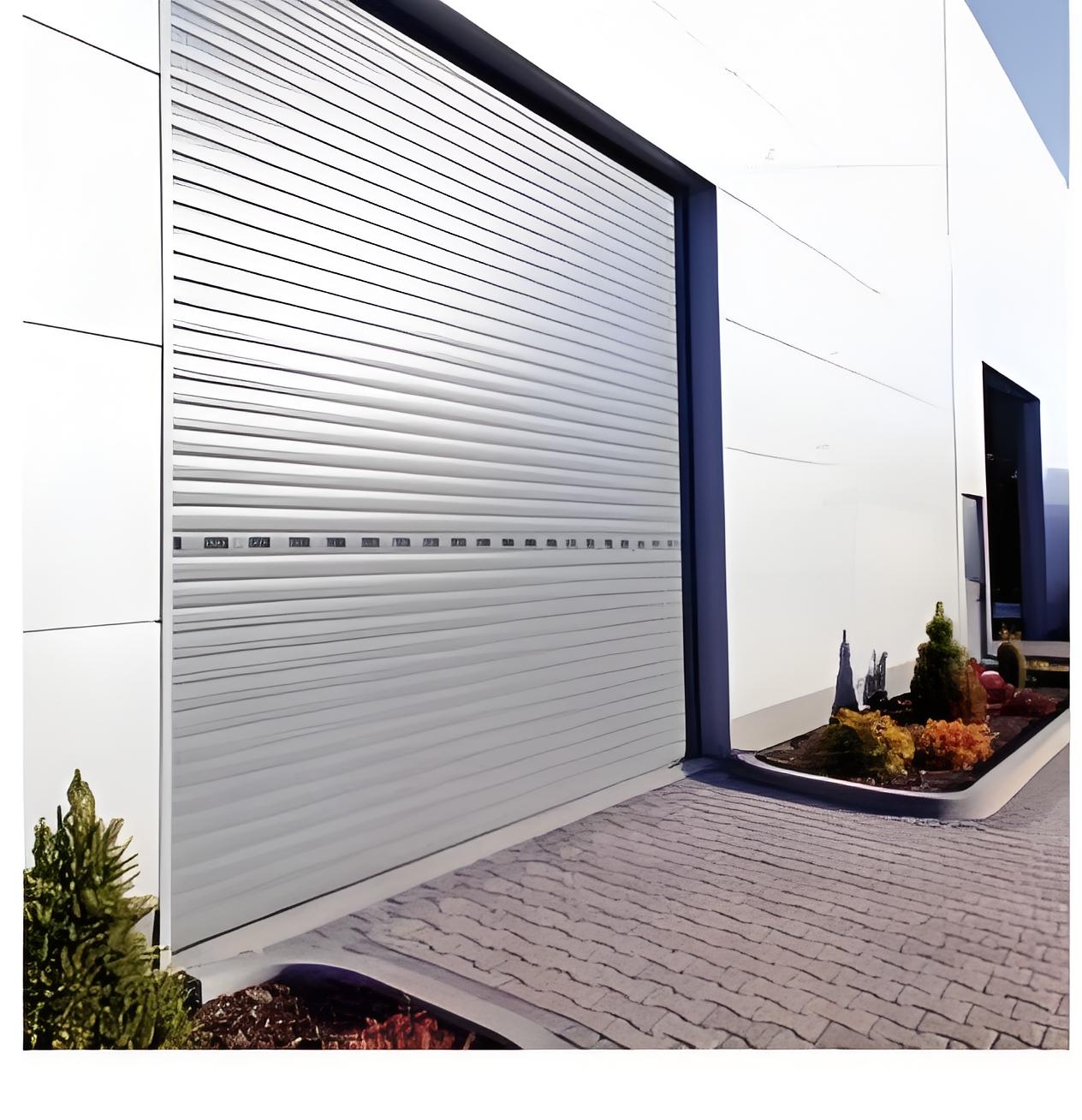 OUTUS Modern Design Aluminum Roller Shutter Door With Powder Coated Finish for Home Entrances