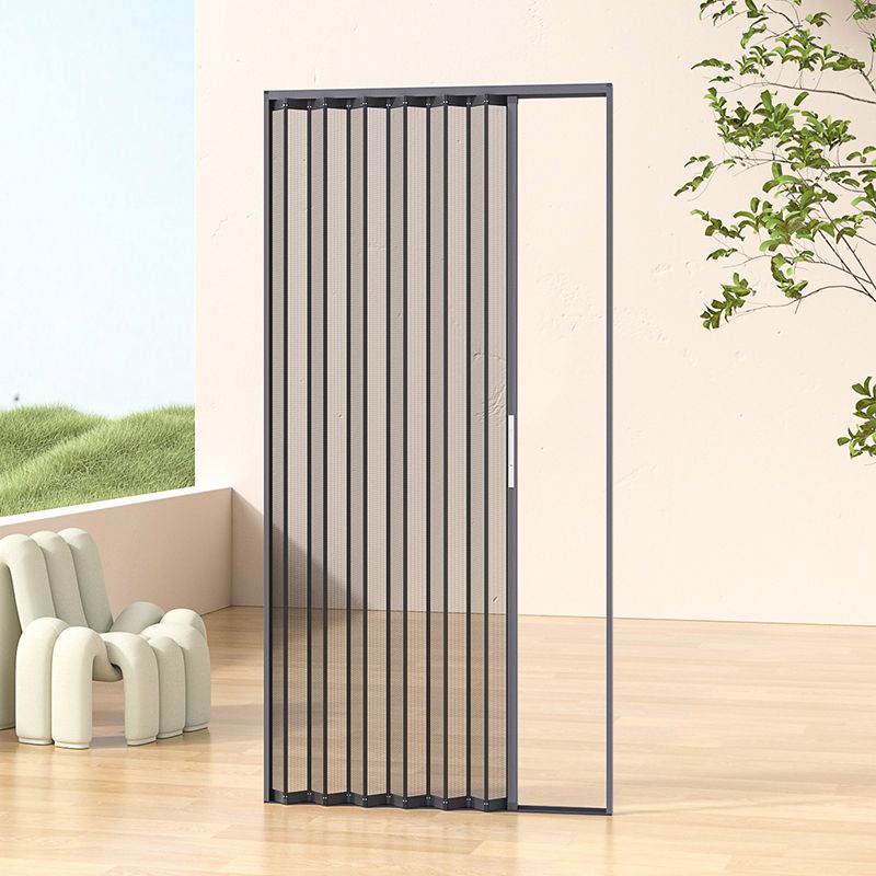 Factory Insect Net Aluminum Screen Window Horizontal Slide Folding Aluminum Retractable Screen Door