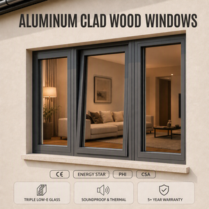 CHAMBROAD Aluminum Clad Tilt and Turn Windows