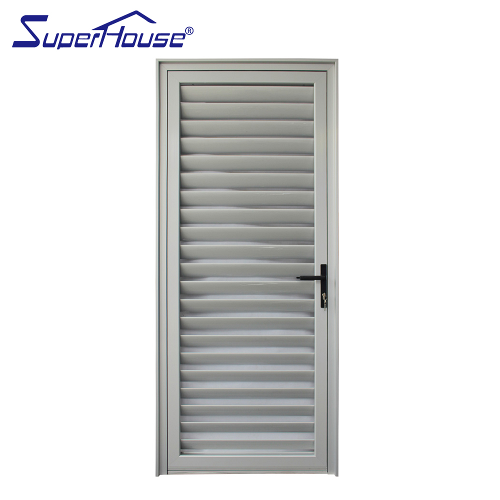 AS 2047 NFRC Standard Aluminum Louver Hinged Door