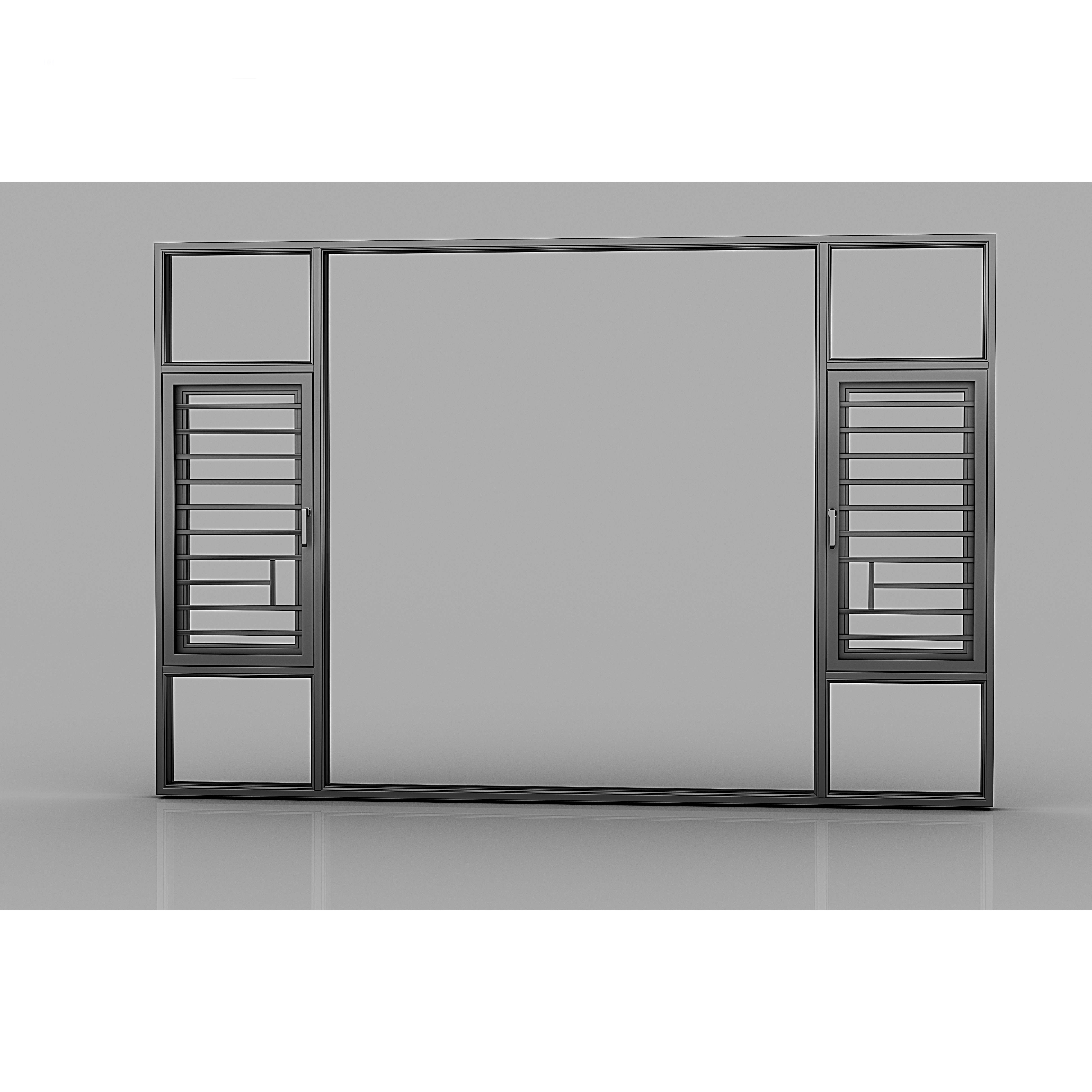 XiaoDe Modern Pitched Aluminum Alloy Roof Windows Skylight Awning Casement Swing Window Heat Insulation Energy Star Qualified