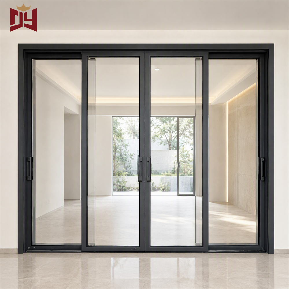 Waterproof Aluminium Sliding Doors For Residential Projects Custom Size OEM ODM Stoore Doors Entry Doors CE Certified Wholesale