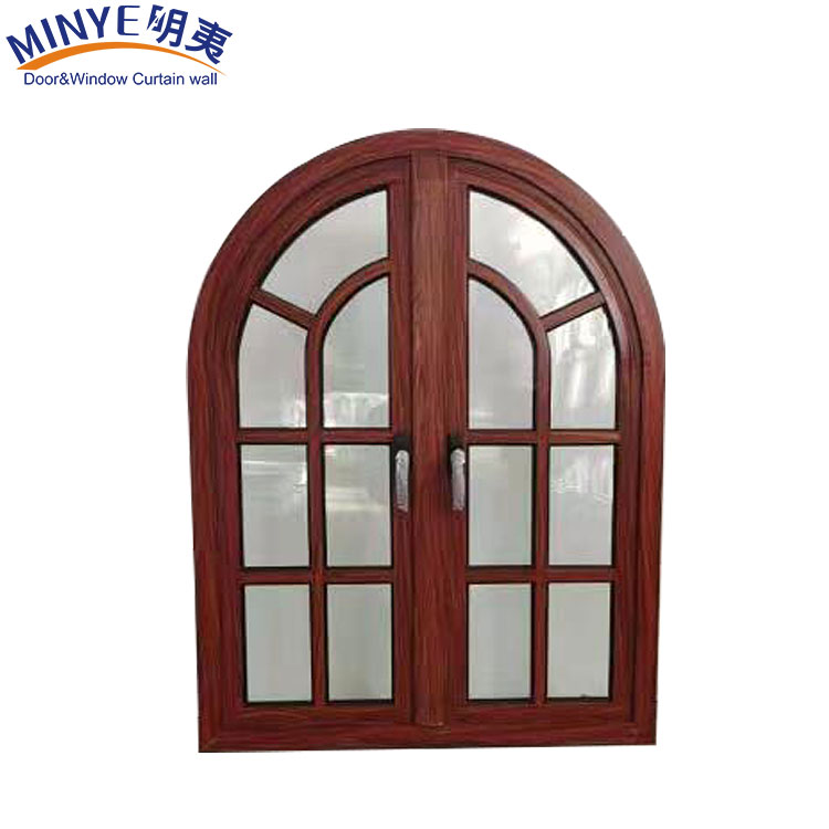 Semi Circular Aluminum Window