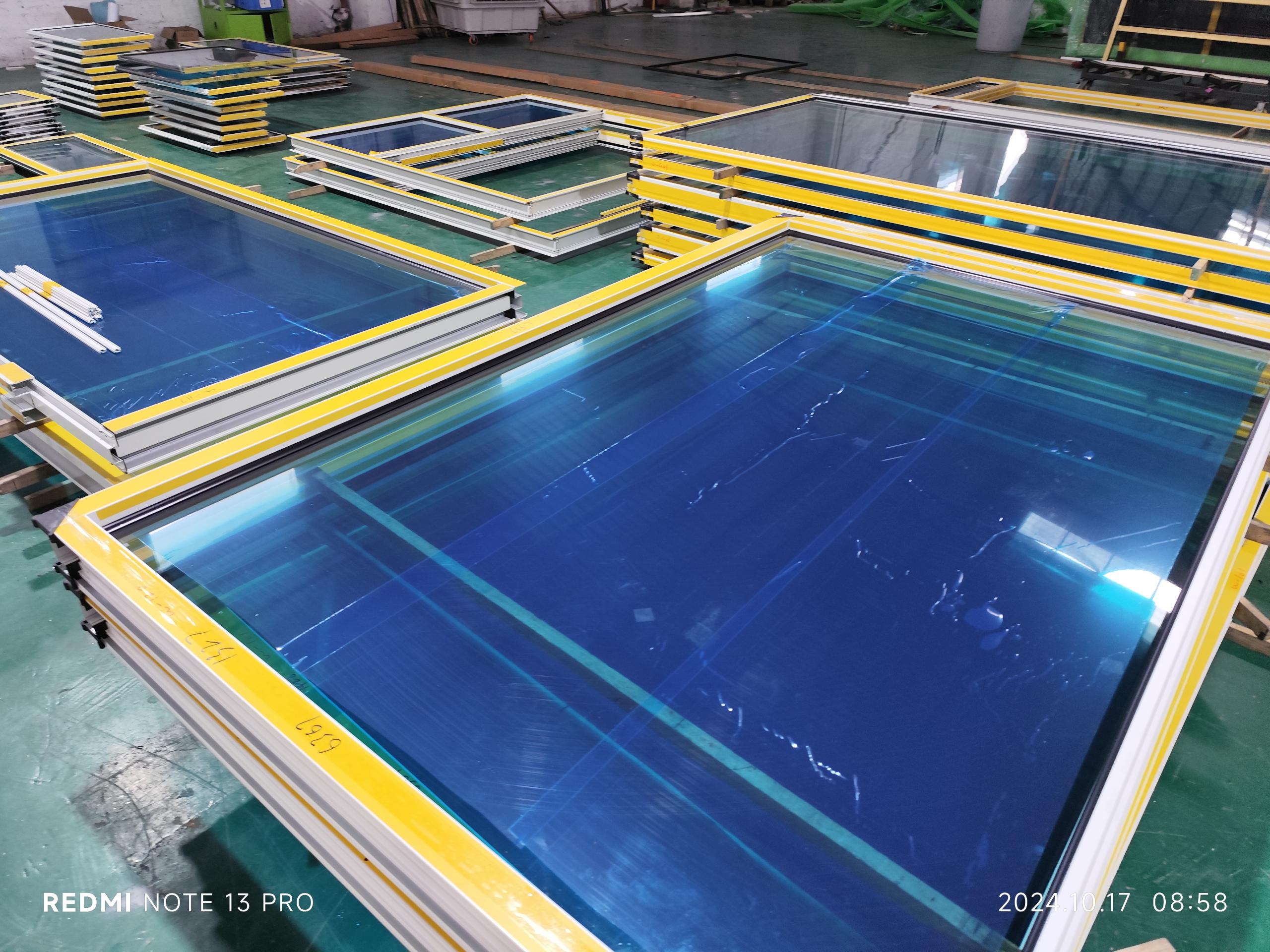 Pitched Aluminium Roof Windows Aluminum Skylight Awning Casement Metal Roof Swing Window Awning Windows With AMJ CN